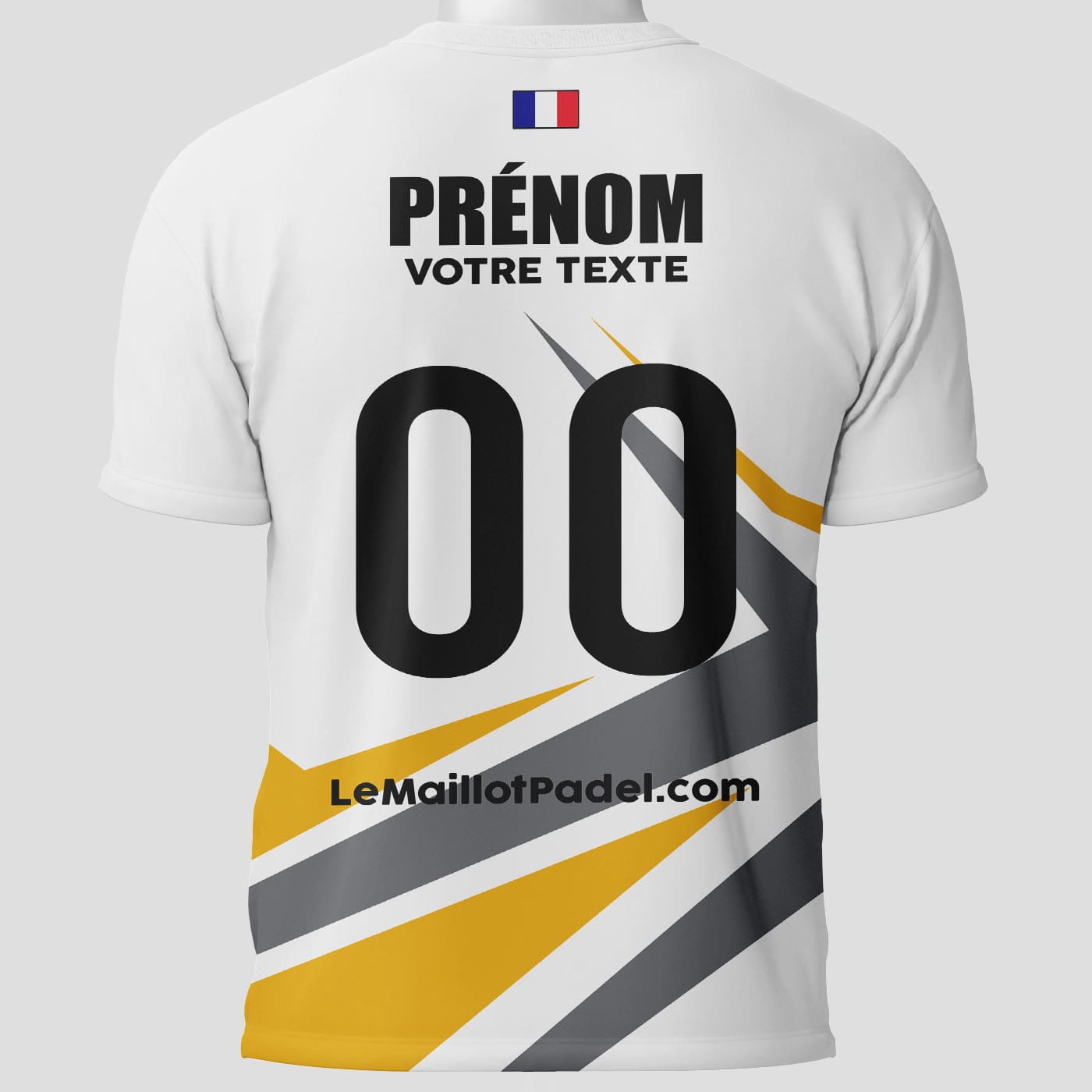 t shirt padel personnalisé